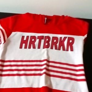 Size 10 Girls heart breaker hooded nightgown